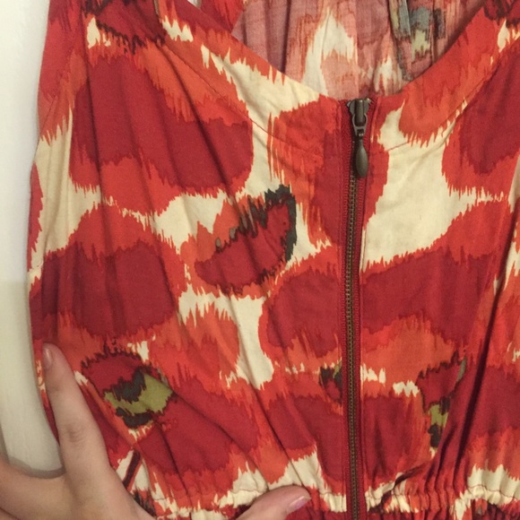 red poppy dress - Picture 2 of 2