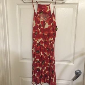 red poppy dress