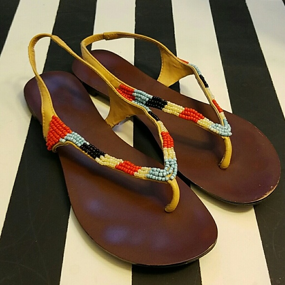 Beaded Sandals