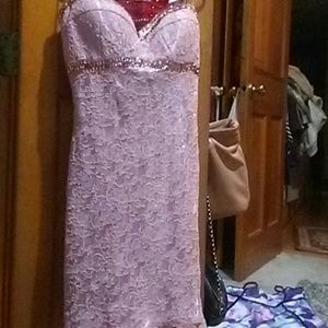 Pink dress