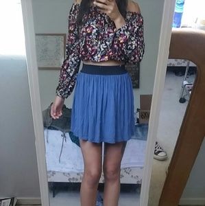 Cute blue skirt