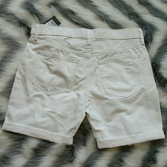 💋Last 1💋Mossimo white denim Jean shorts NWT - Picture 3 of 3