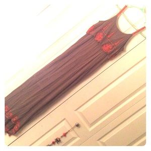 Pretty cotton maxi dress- fully lined