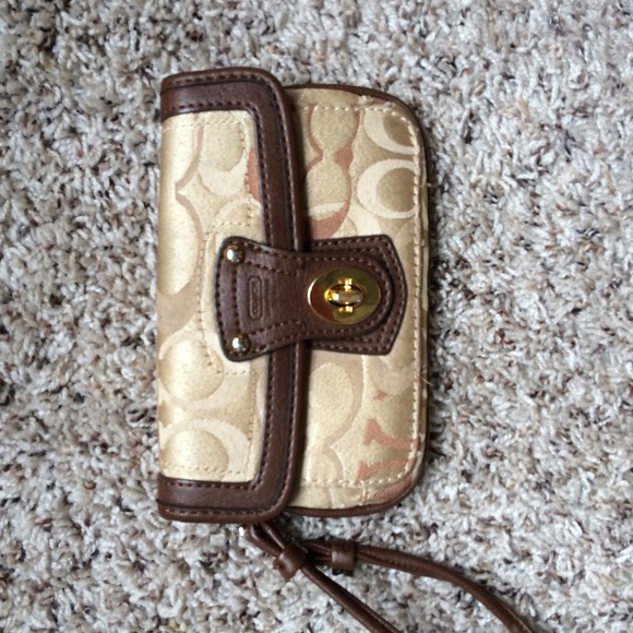 Coach wristlet