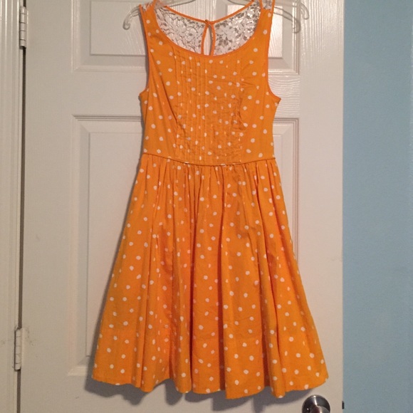 Beautiful orange dress