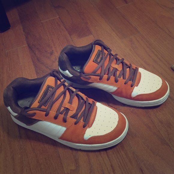 ELEMENT white orange brown sneakers (MEN'S)