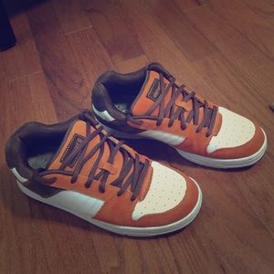 ELEMENT white orange brown sneakers (MEN'S)