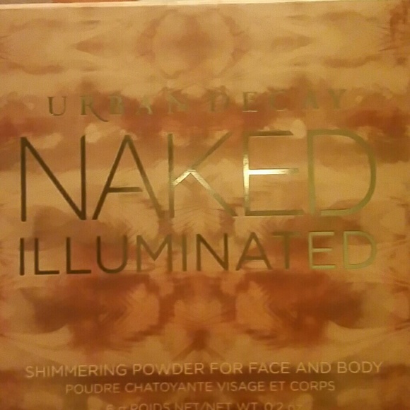 Naked illuminated LIT glow
