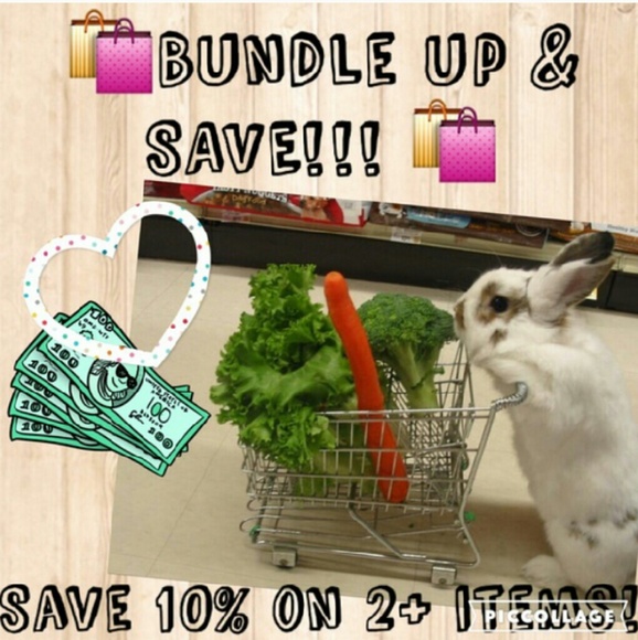 Bundle 2 or more items for 10 percent off