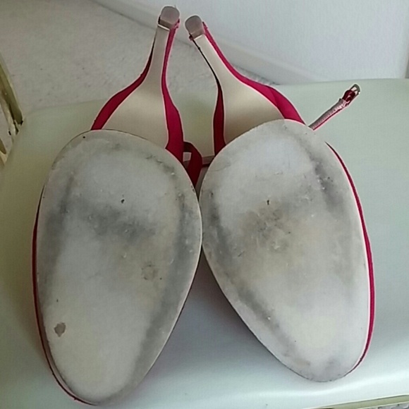 Red Platform Heels - Picture 3 of 4