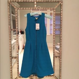 New Leifsdotter turquoise dress size 2.
