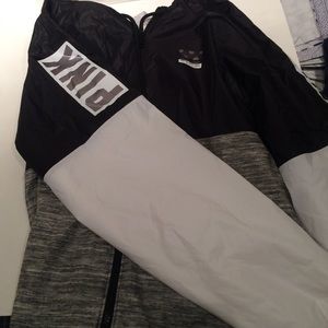 VS PINK rain jacket/athletic hoodie