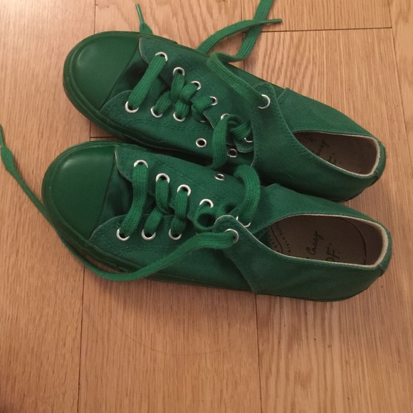Green PF Flyers sneakers