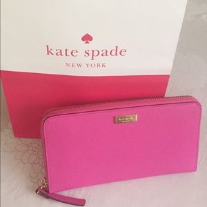 Kate Spade Newbury Lane Neda Leather Wallet