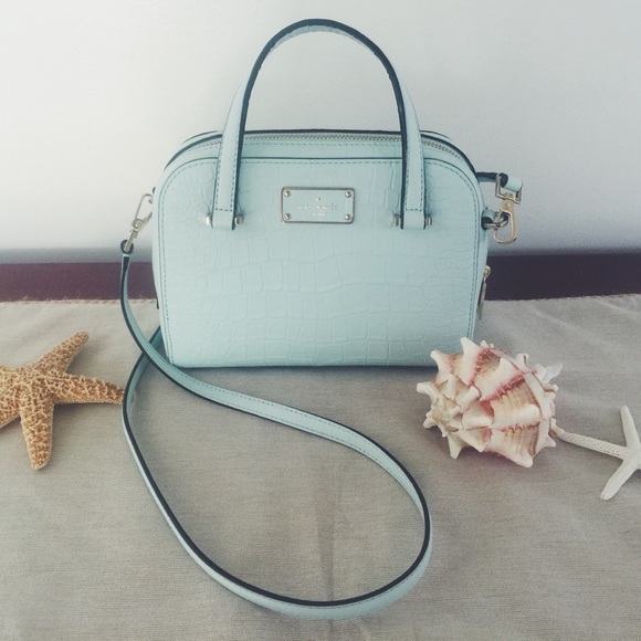 Kate spade mint blue cross body