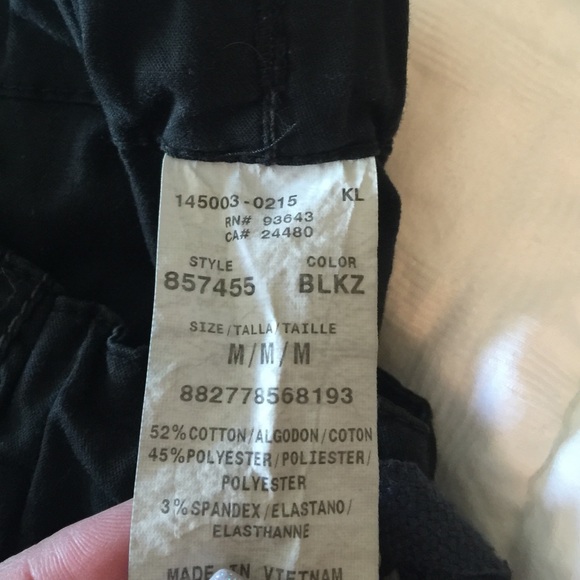 Black Dickies scrub bottoms - Picture 2 of 3