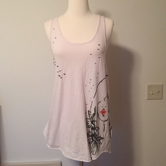 Roxy oversized tank or beach cover up