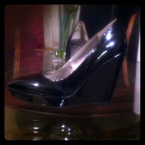 Black Fergalicious Wedges