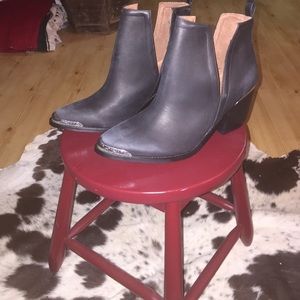 Jeffrey Campbell Distressed Cromwell Boots