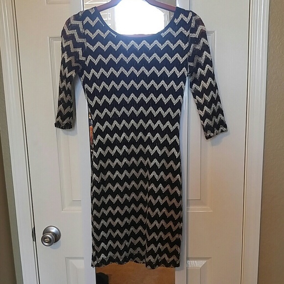 Black and Gold Party Dress