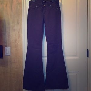 Hudson Ferris Flare Linen Pants. Size 26.