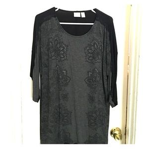 Chicos long 3/4 sleeve shirt