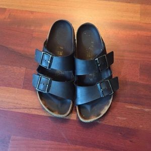 Black Birkenstocks