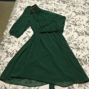 One sleeve dress