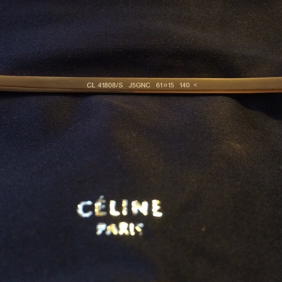 *sold* Authentic Celine Square Aviators - Picture 4 of 4