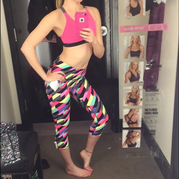 Victoria's Secret Other - Victoria's Secret workout capris and sports bra