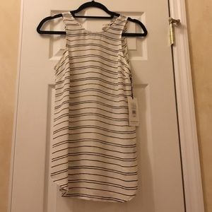 Black & White Striped Shirt, Small, Who What Wear