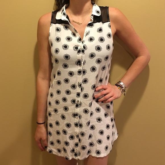 Forever 21 Collared Tank Dress
