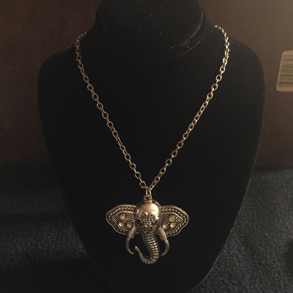Elephant Head Necklace