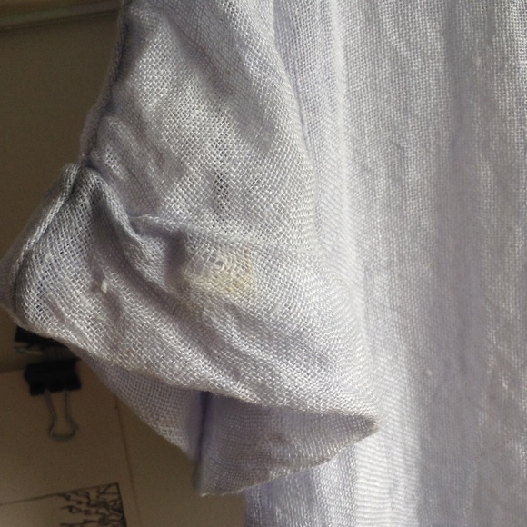 🚫SOLD LOCALLY🚫Eileen Fisher linen top - Picture 3 of 4