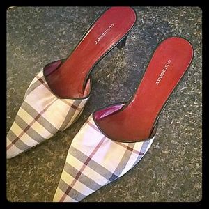 Vintage Burberry heels