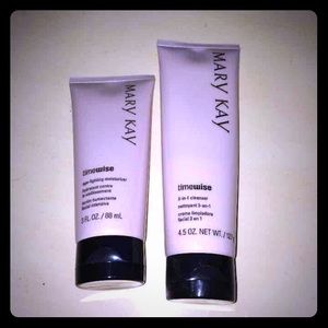 Mary Kay timewise face wash and moisturizer