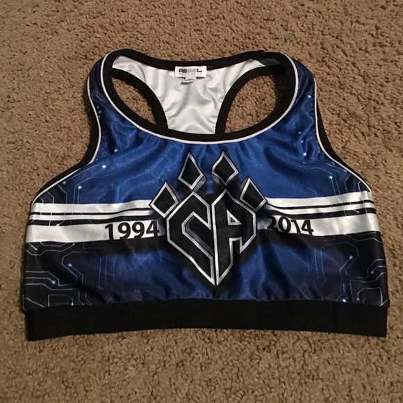 Sports bra and spandex