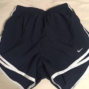 Blue nike shorts