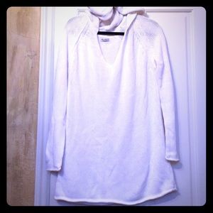 Allen Allen oversized, hooded sweater