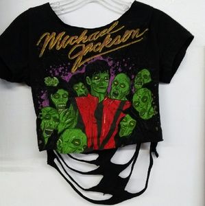Michael Jackson thriller zombie t shirt