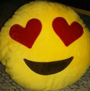 Emoji pillow.