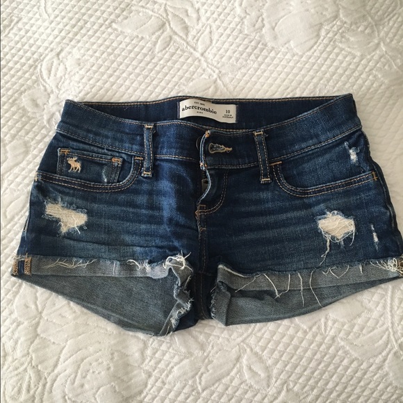 Denim Abercrombie shorts
