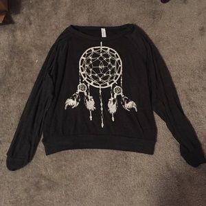 Dreamcatcher sweatshirt in dark grey