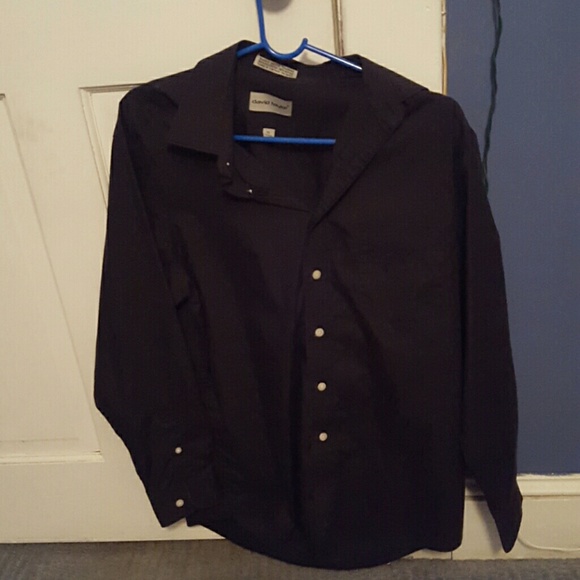 Black  dress shirt