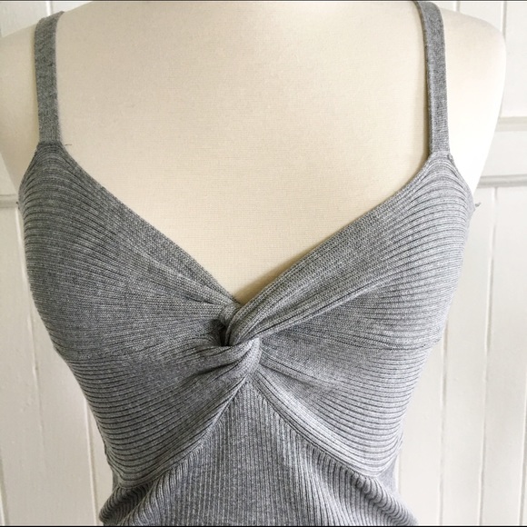 🌟HP 🌟Grey Ribbed tank - Picture 3 of 3