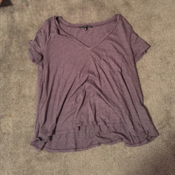 Truly madly deeply grey v neck