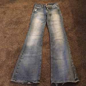 Seven for all mankind jeans flare size 24