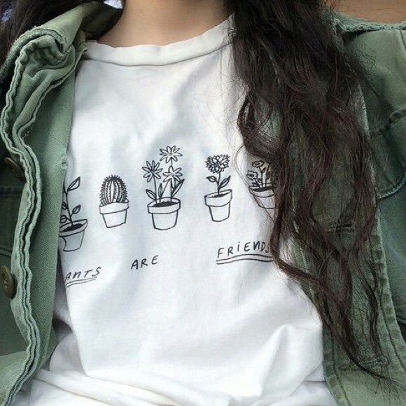 Plants Are Friends Graphic Tee - Picture 1 of 4