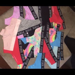 Pink underwear 4 size medium. 1 small.