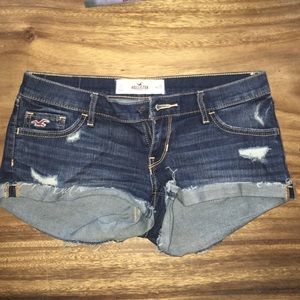 Hollister denim shorts- 1